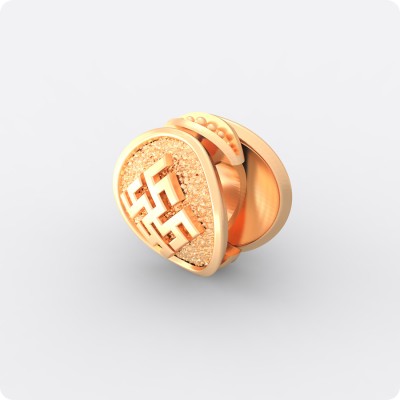 Шарм Цветок Папоротника из золота